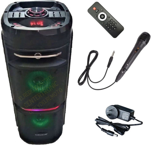 Bafle Torre Parlante Portátil Recargable Karaoke Bluetooth