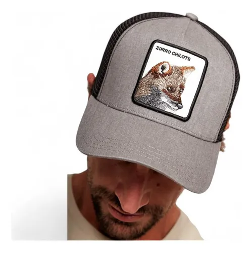 Jockey Unisex Wild Lama Zorro Chilote Con Causa Gris