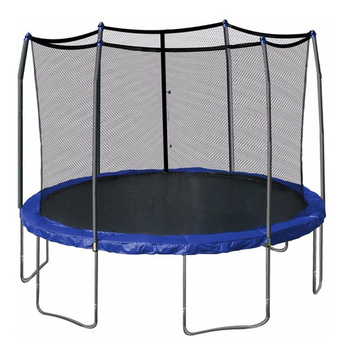 Imagen 1 de 5 de Trampolin Tombling Brincolin Con Red, De 2.43 Mt Envio Grati