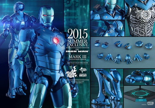 Hot Toys Iron Man Mark 3 Stealth Mode - Mms314-d12 1/6