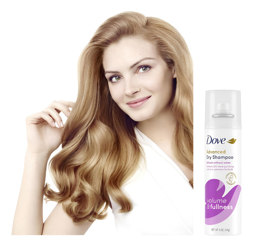 Dove, Refresh + Care Dry Shampoo, Volume And Fullness