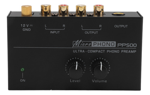 Preamplificador De Tocadiscos Phono, Volumen Independiente D