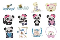 Comprar 80 Matrices Maquinas Bordadoras Osos Tiernos