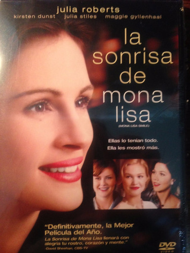 Dvd La Sonrisa De Mona Lisa / Mona Lisa Smile