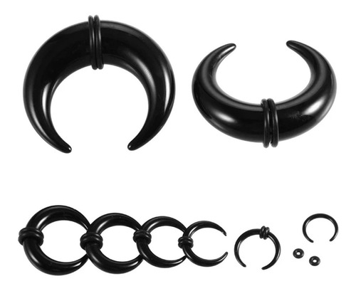 Expansor Bull Negro Acrilic Alta Calidad Rapidacicatrizacion