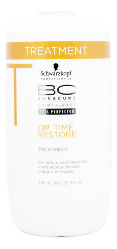 Mascara Baño Crema Schwarzkopf Time Restore 750 Fortalecedor