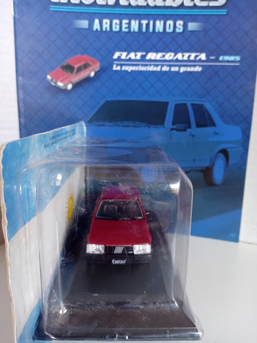 Autos Inolvidables Argentinos #30 Fiat Regata Sin Abrir Bordó (Usado)
