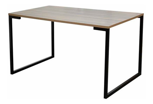 Imagen 1 de 3 de Mesa De Comedor Madera Y Hierro 135cm Oferta! Berna Home