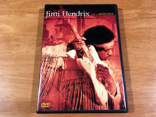 Jimi Hendrix Live At Woodstock Dvd Usa 1999 Original