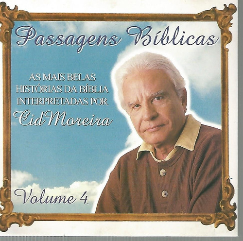 6 Cds - Cid Moreira - Passagens Bíblicas (Usado)