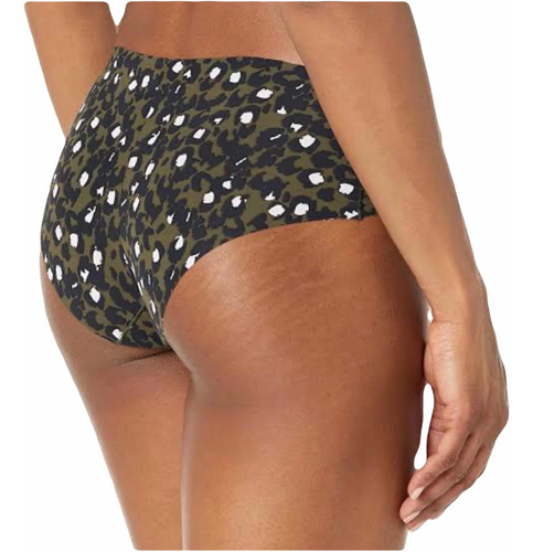Calvin Klein Invisibles Hipster Panties Leopard Verde