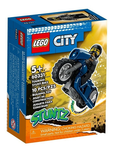 Lego® City - Moto Acrobática: Carretera (60331) Cantidad De Piezas 10