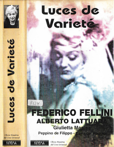 Luces Del Varieté Vhs Federico Fellini A. Lattuada Kinema