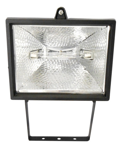 Imagen 1 de 6 de Foco/proyector Halógeno Rectangular, 500w, Color Negro - Ai7