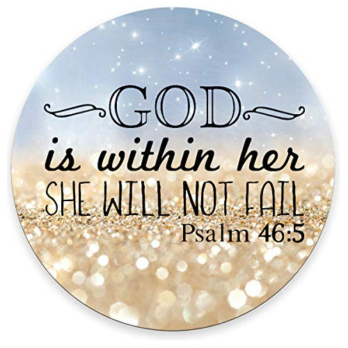 Amcove Salmo 46:5 Dios Está Dentro De Ella, Ella No Caerá, A