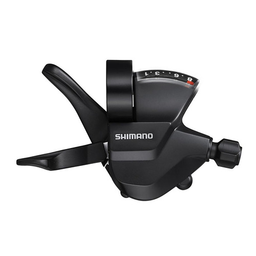 Shifter Derecho Shimano M315 C/ Abrazadera Y Visor 8v - Ciclos