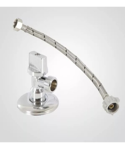 Kit Flexible 35cm Con Llave Angular 1/2 * 15/16 Taumm