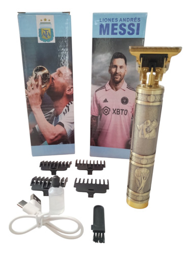 Regalo Día Del Padre Corta Pelo Messi Edición Limitada Usb Dorado