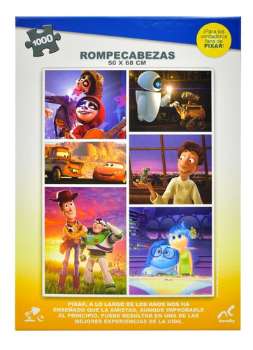 Rompecabeza Coleccionable Pixar Amistades Improbables 1000pz