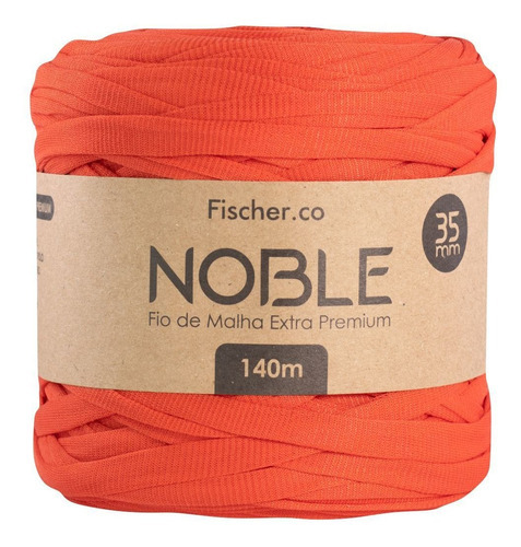 Fio De Malha Grosso 35mm Noble Extra Premium Fischer Cor Vermelho