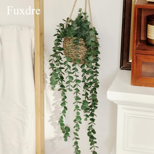 3 Paquete De Mini Plantas Artificiales Colgantes De Follaje