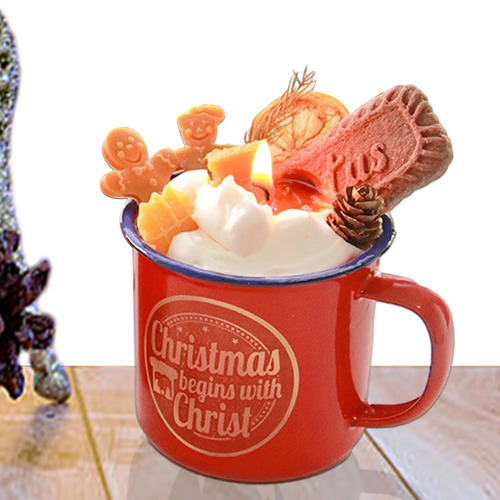 Velas Navideñas Velas Perfumadas Navideñas Vela Navideña De