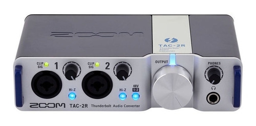 Zoom Tac-2r Interface De Audio Thunderbolt Xor Midi Jack