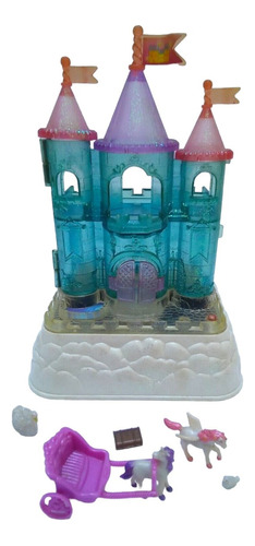 Tiny Dreams Castillo Cristal Luz Años 90 Blue-box Jretro