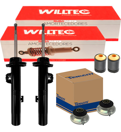 Par Amortecedor Kit Dianteiro Bmw 128 135 325 328 06/12 Will