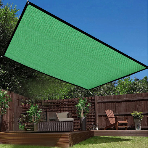 Malla Sombra Con Protección Uv 3x4 M Para Jardín Y Patio Color Fix