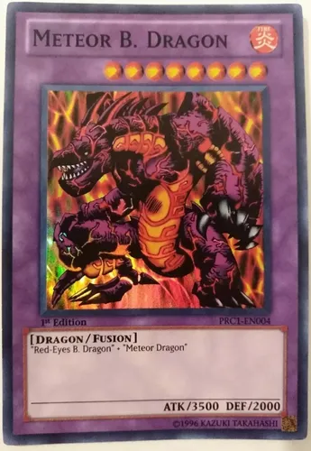 Meteor B. Dragon - Super Rare Dragón Meteoro Negro