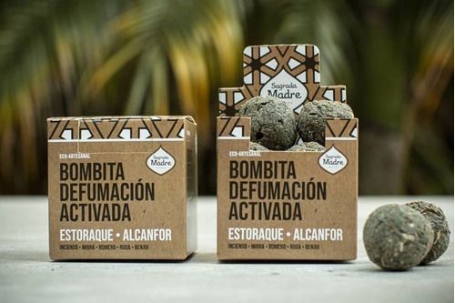 Pack Bombitas Defumacion Sagrada Madre X 8 Cajas De 8