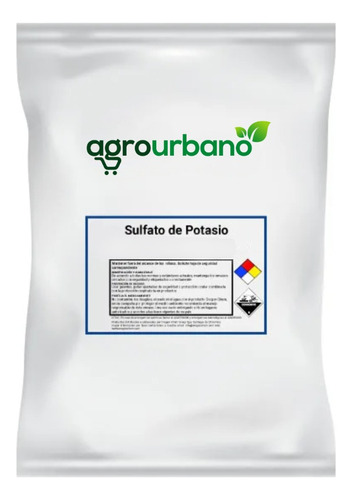 Sulfato De Potasio Fertilizante Y Acuarios Alta Pureza 5 Kg