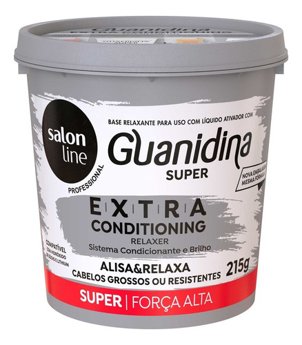 Guanidina Extra Conditioning Relaxer Alisa/relaxa Salon Line