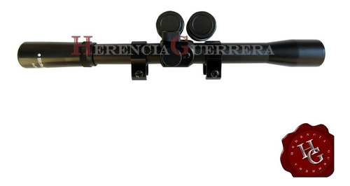 Imagen 3 de 7 de Mira Shilba Rimfire 4x20 Aire Comprimido Co2 Pcp Anillas