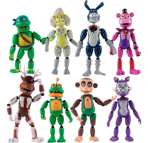 8 Piezas Inspiradas Juego Five Night At Freddys Toys | Set