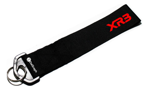 Llavero Cinta 20 X 4 Cm Ford Escort Xr3 Negro