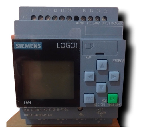 Hmi Kinco 7 Pulgadas + Plc Logo8 230rce Ethernet....plc