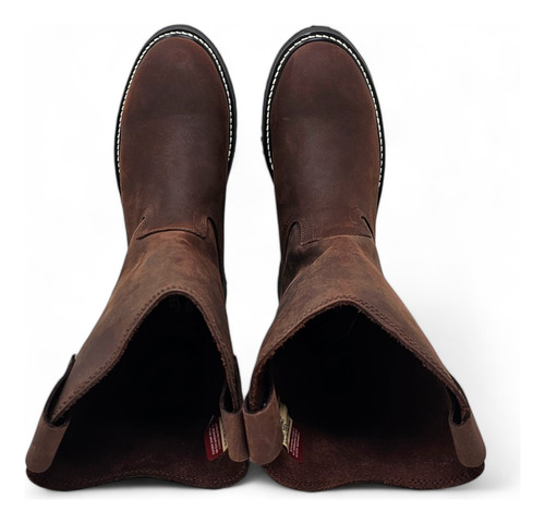 Bota Rooper Suela Laredo Piel Resistentes Y Comodas Nom 113