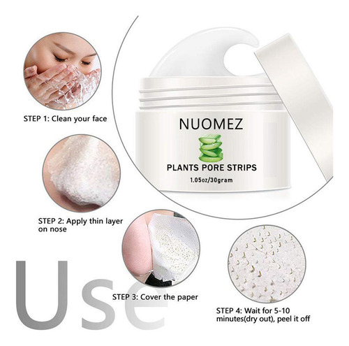 W Mascarilla Salicílica Limpiadora Facial, Máscara Blanca, C