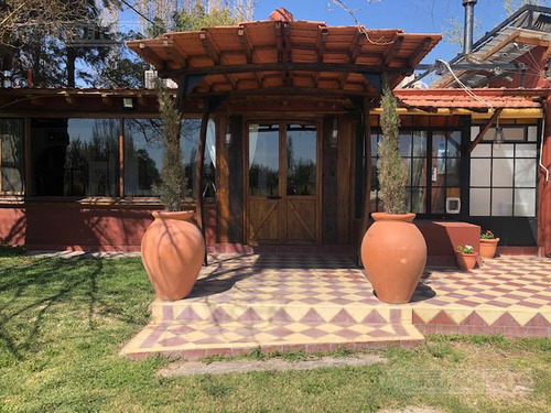 Casa Rural Con Alma De Finca. A 4 Km De La Capital. Mendoza. Rivadavia. Terreno 8000 M2