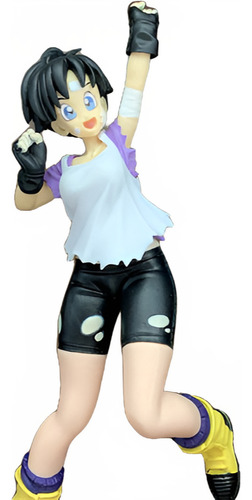 Figura Dragon Ball Z Videl En Pedestal 20 Cm