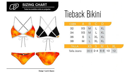 Trippy Hippie - Bandeau Top Bikini Traje De Baño Para Dama