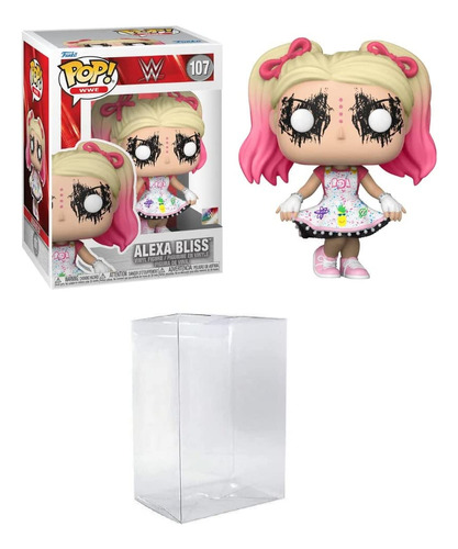 Funko Pop! Wwe: Alexa Bliss - Wrestle Mania 37 Bundled Con E