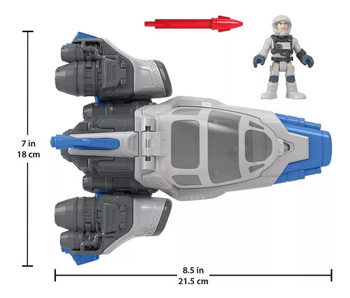 Imaginext Hyperspeed Explorer Xl-01 Lanzador Buzz Lightyear