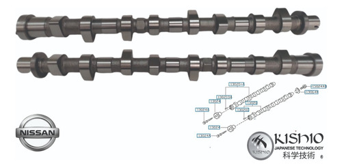 Arboles Levas Admisión Escape Nissan Urvan Nv350 2.5l 14-18