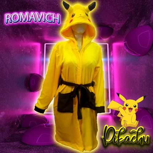 Bata Levantadora Termica De Pikachu Bebe Romavich