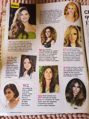 Revista Viva Mais C Camila,rodrigo,ticiane,harry,grazi,paola