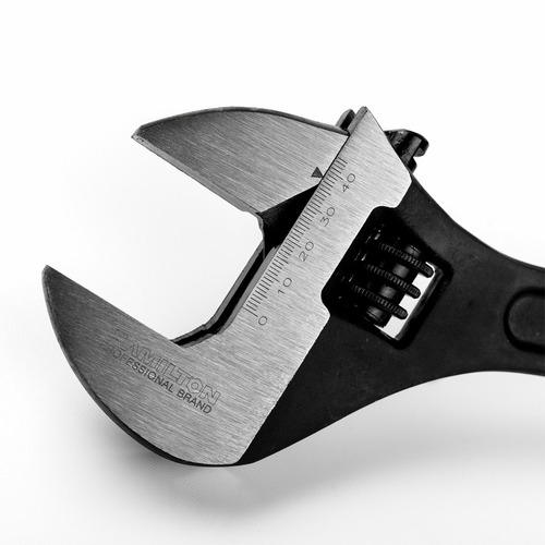 Imagen 5 de 5 de Llave Francesa Ajustables Fosfatizadas Hamilton Lan100 10''