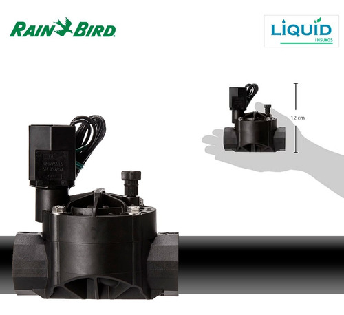 Imagen 3 de 6 de Electroválvula 100hv Rain Bird - Normal Cerrada 24v